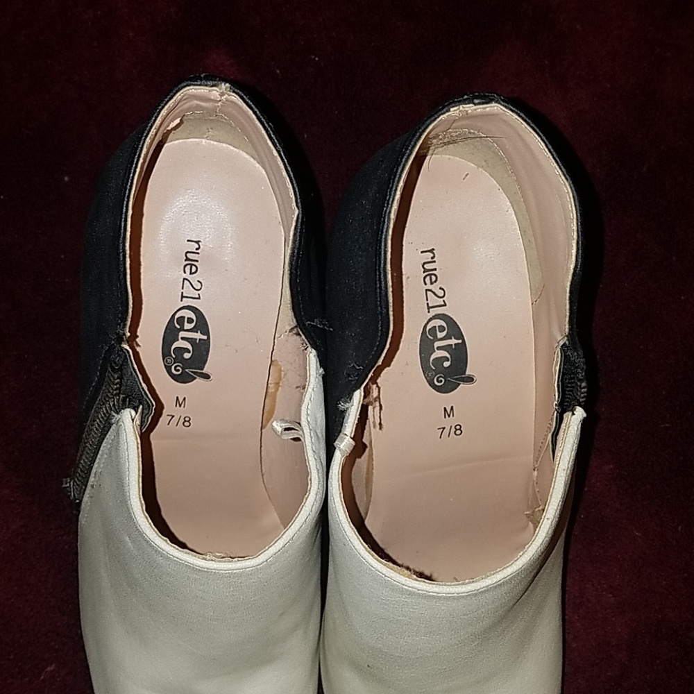 SOLD Color Block Heels - Picture 5 of 5